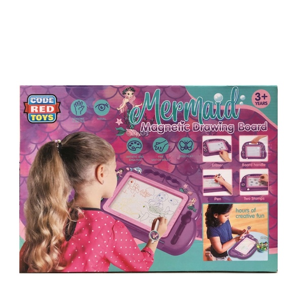 Code Red Toys Mermaid Magnetic Drawing Board - Picture 2 of 9